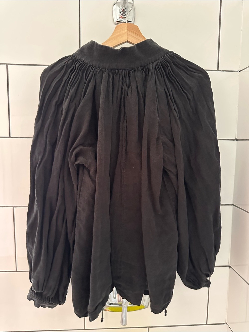 Eliza Faulkner Linen Blouse - Picture 4 of 5